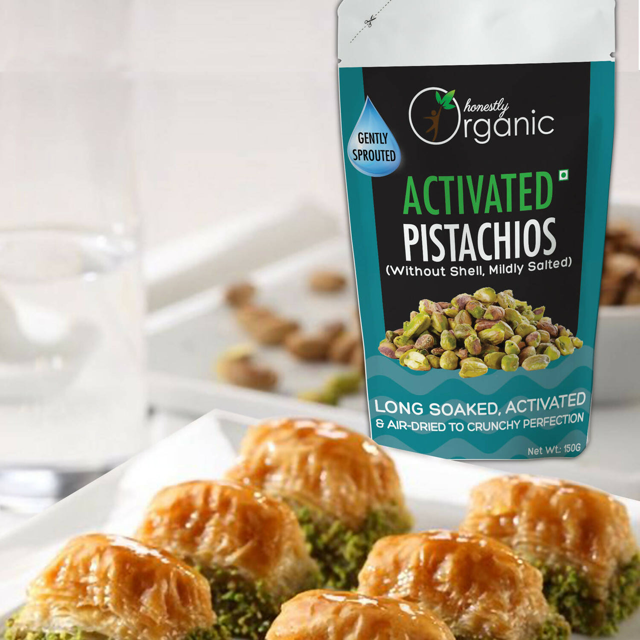 D-Alive Honestly Organic Activated Pistachios - Distacart
