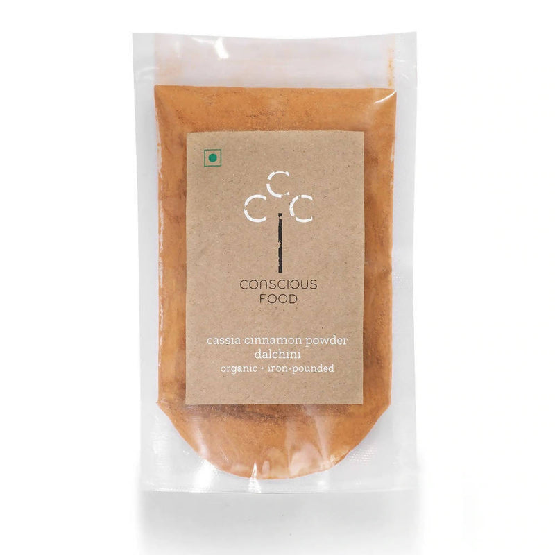 Conscious Food Organic Cinnamon Powder (Dal Chini)