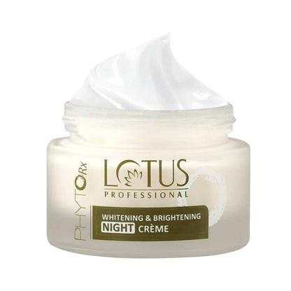 Lotus Professional Phyto Rx Whitening & Brightening Night Cream - Distacart
