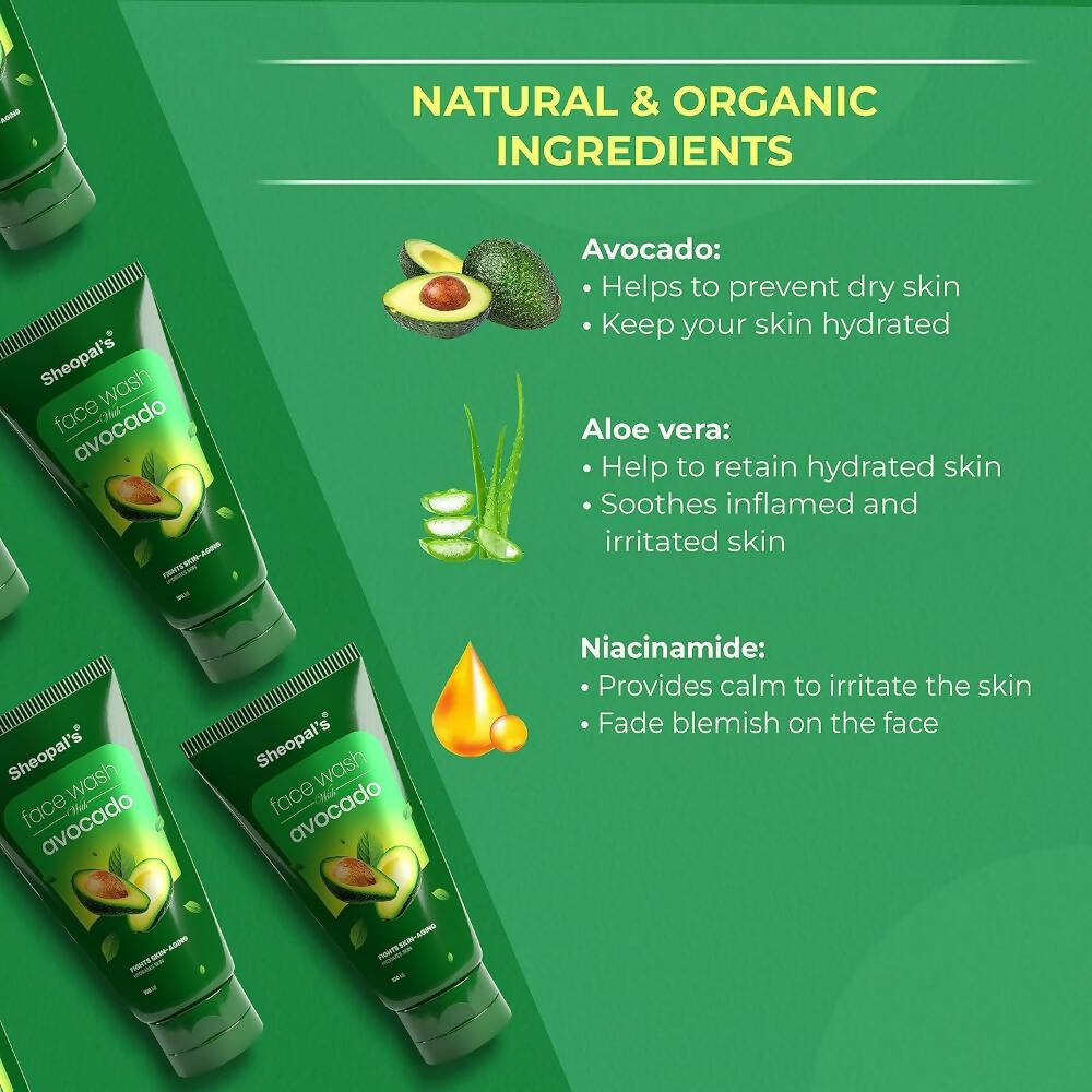 Sheopal's Avocado Face Wash - Distacart