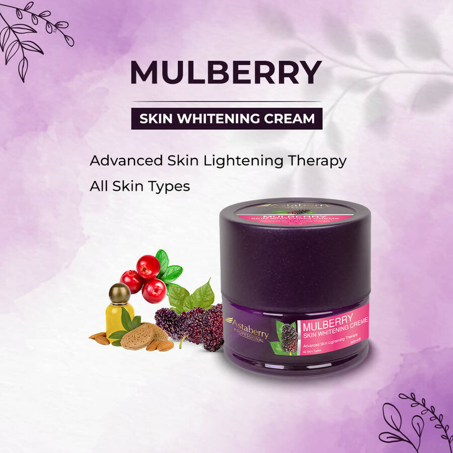 Astaberry Professional Mulberry Skin Whitening Creme - Distacart