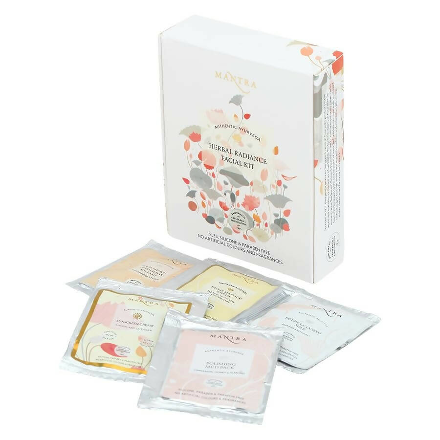 Mantra Herbal Herbal Radiance Facial Kit - Distacart
