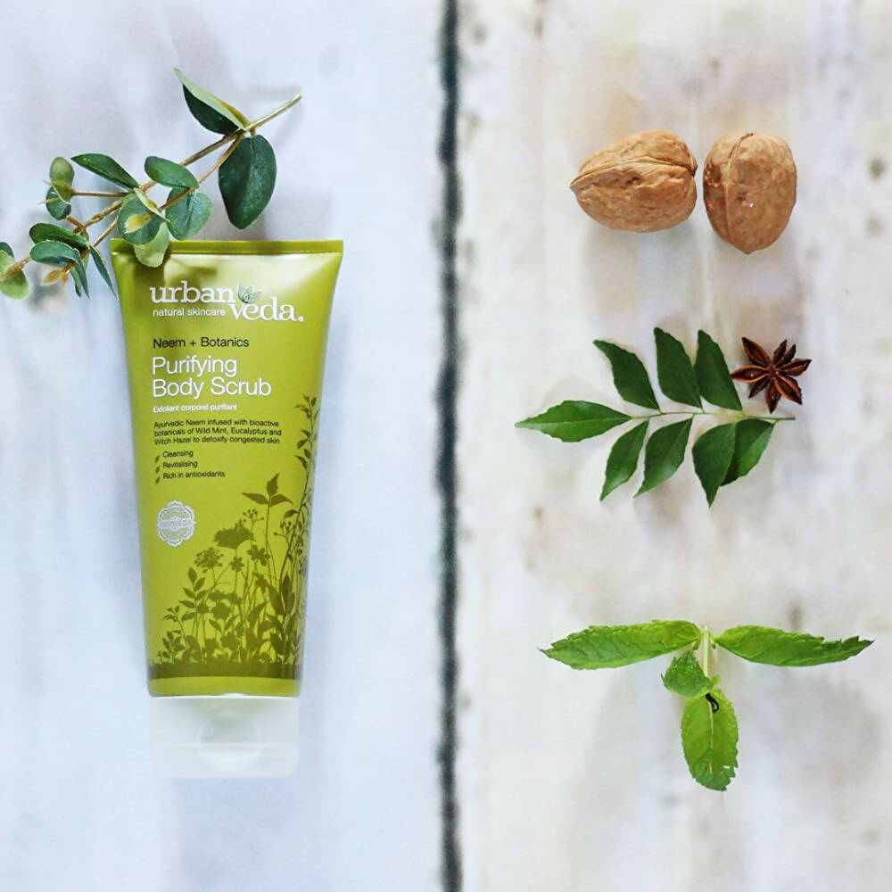 Urban Veda Purifying Body Scrub - Distacart