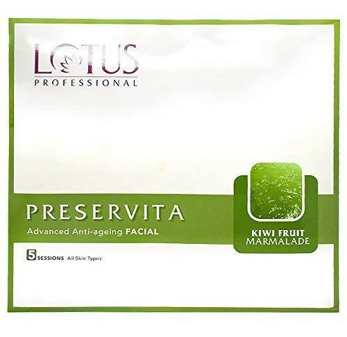 Lotus Professional Preservita Advanced Anti-Ageing Kiwi Fruit Marmalade Facial Kit - Distacart