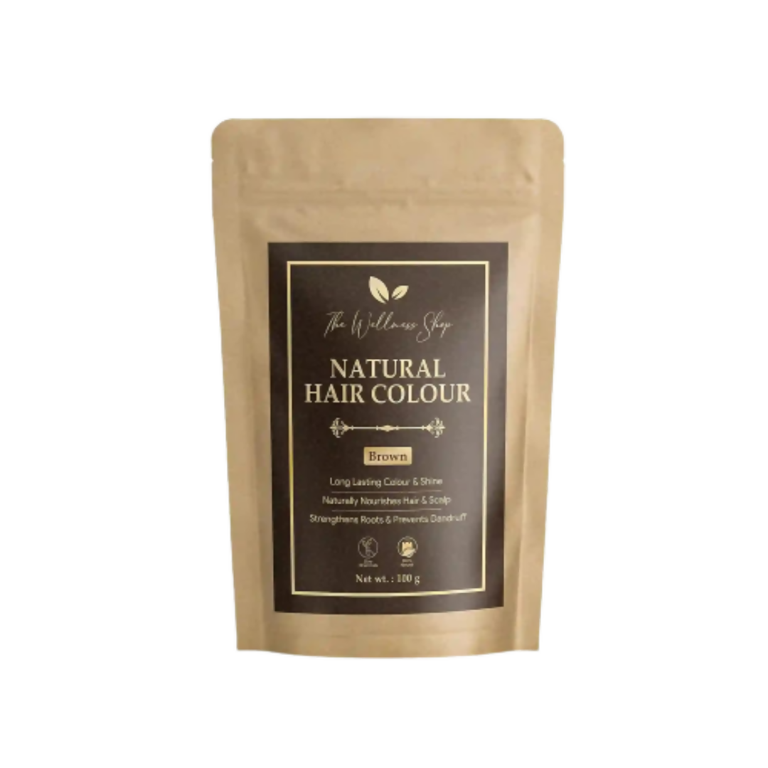 The Wellness Shop Natural Hair Colour Brown - Distacart