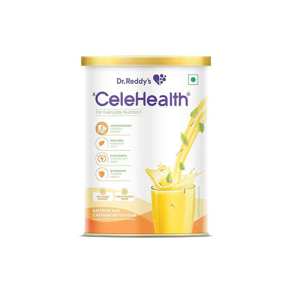 Dr. Reddy’s Celehealth Nutritional Drink - Saffron & Cardamom Flavor - Distacart