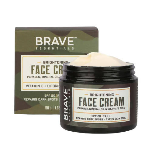 Brave Essentials Brightening Face Cream - Distacart