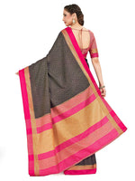 Thumbnail for Mimosa Women's Banarasi Silk Black Saree - Distacart