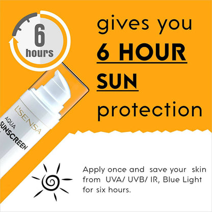 L'Sensa Aqua Sunscreen Gel SPF 50 - Distacart