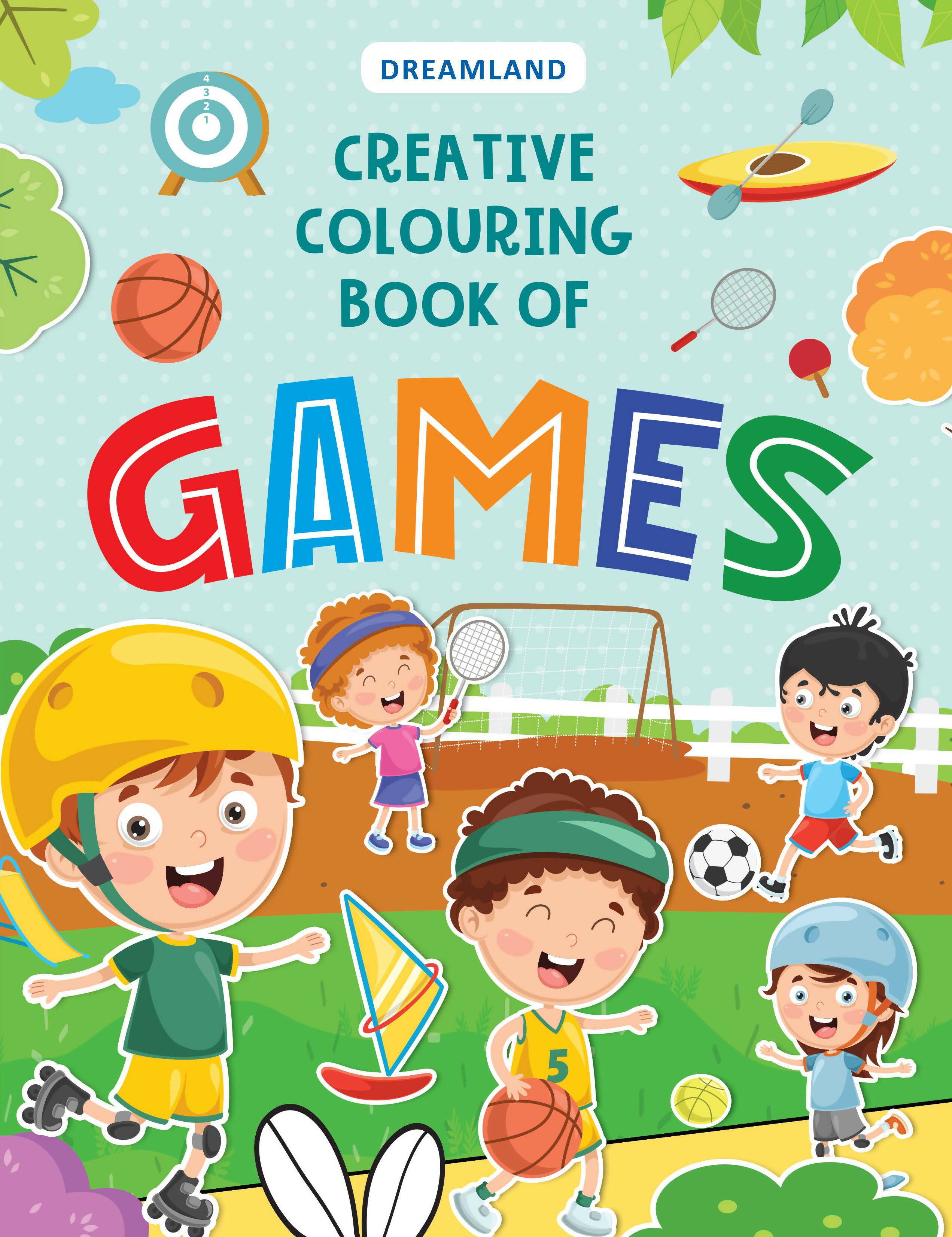 Dreamland Creative Colouring Book - Games - Distacart