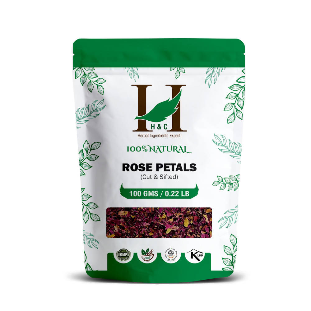 H&C Herbal Rose Petals Cut & Shifted Herbal Tea Ingredient - Distacart