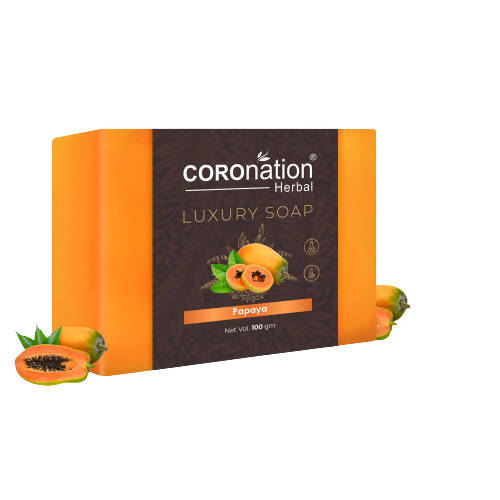 Coronation Herbal Papaya Luxury Soap - Distacart