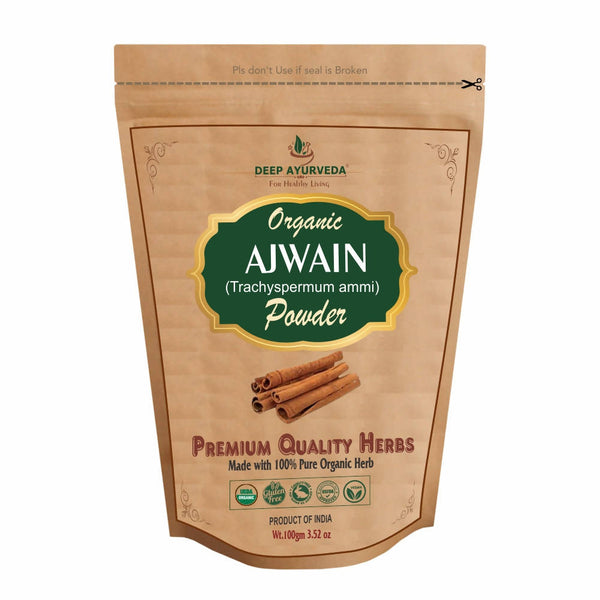 Deep Ayurveda Organic Ajwain Powder - Distacart