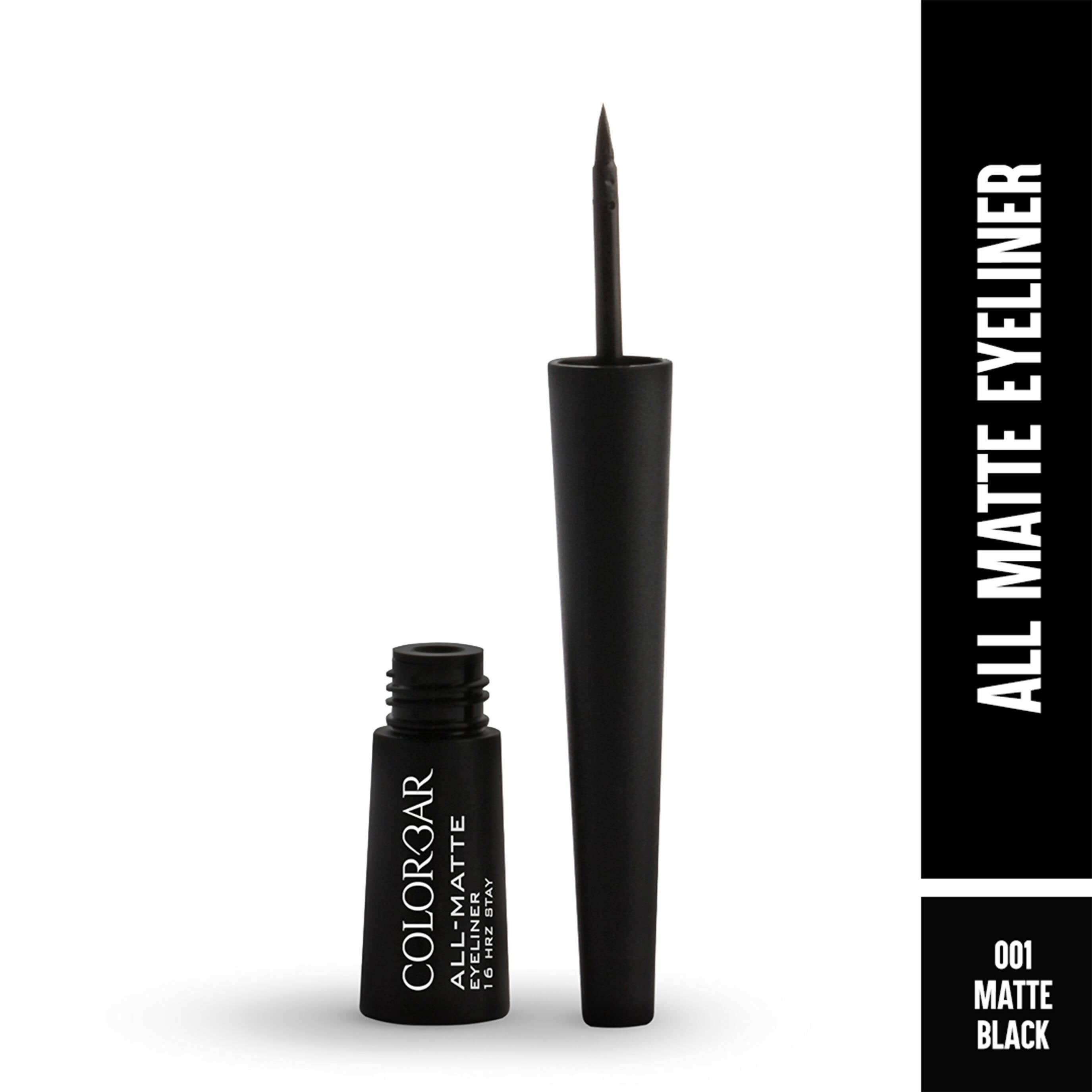 Colorbar All-Matte Eyeliner Matte Black - Distacart