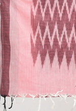 Thumbnail for Mominos Fashion Moeza Women's Handloom Cotton Ikkat Maroon Dupatta - Distacart