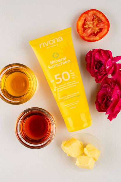 Rivona Naturals Mineral Sunscreen with Spf 50 - Distacart