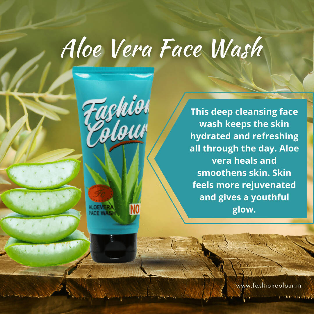 Fashion Colour Aloevera Face Wash - Distacart