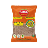 Thumbnail for Siri Millets Organic Little Millet - Unpolished and Processed Grains (Saame) - Distacart