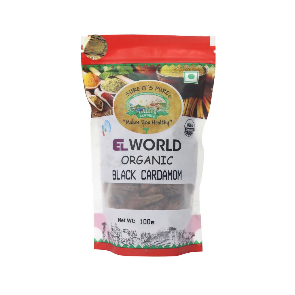 El World Organic Black Cardamom - Distacart