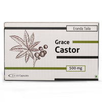 Thumbnail for Nutra Grace Castor Oil 500mg Capsules - Distacart