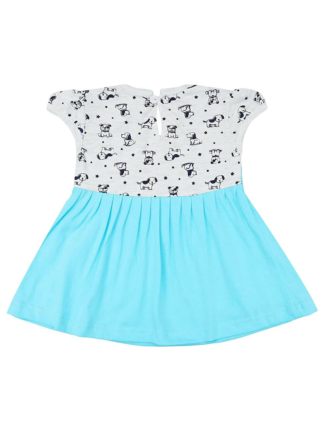 NammaBaby Baby Girl's A-Line Mini Frock Dress - Blue - Distacart