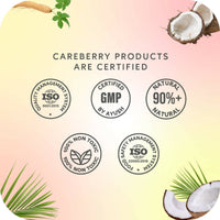 Thumbnail for Careberry Organic Vanilla & Extra Virgin Coconut Oil Ultra Moisture Fast-Absorbing Body Lotion For Intense Hydration - Distacart