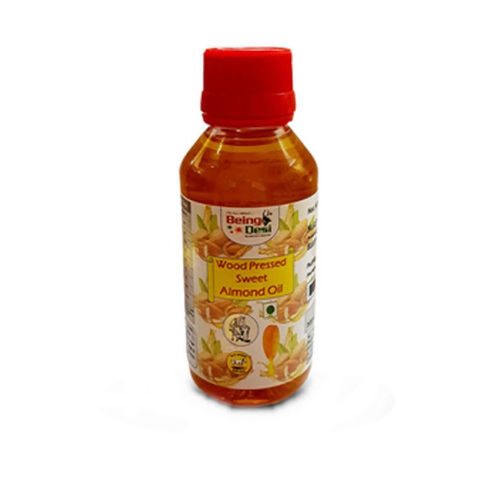 Being Desi Wood pressed Sweet Almond Oil - Distacart
