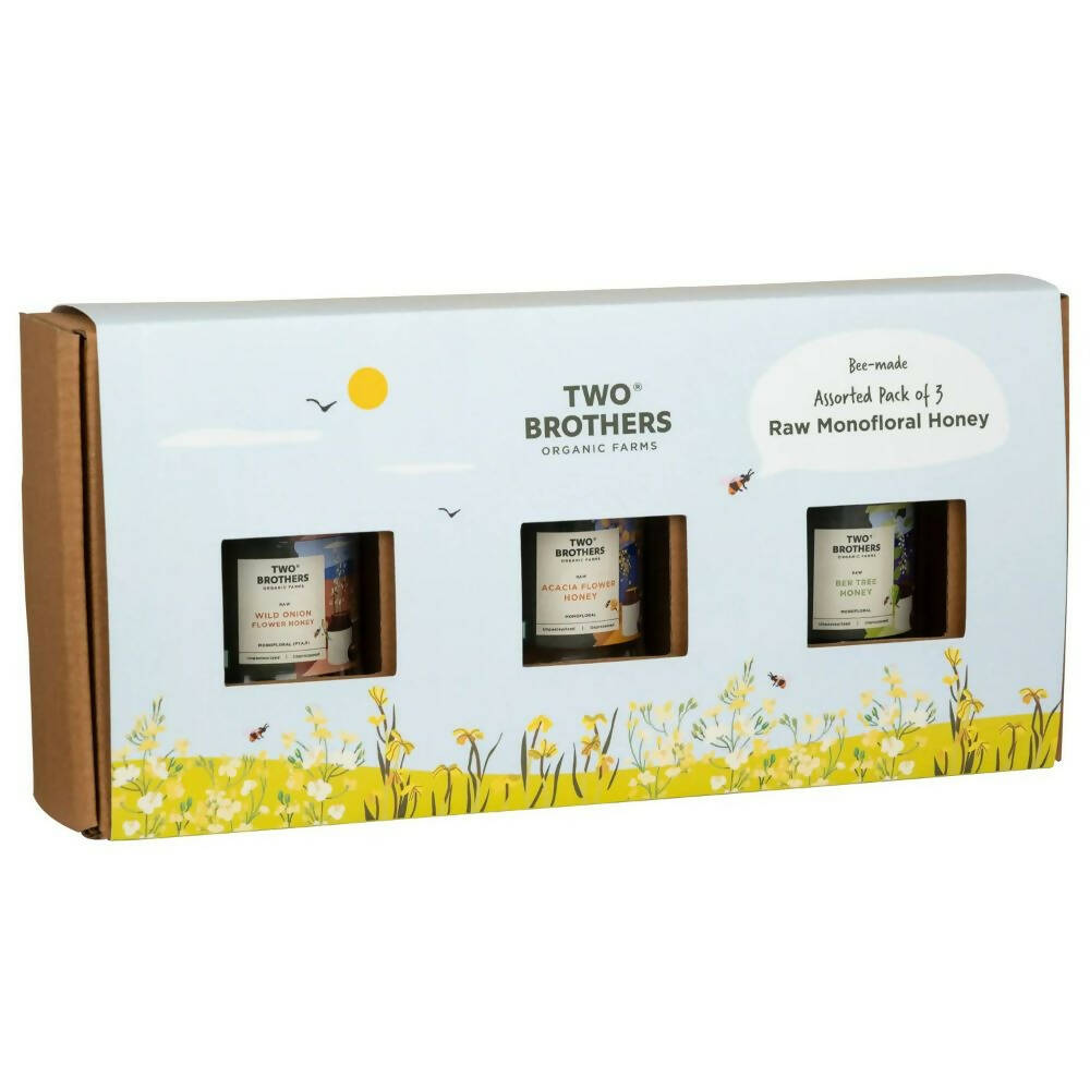 Two Brothers Organic Farms Assorted Honey Combo - Distacart