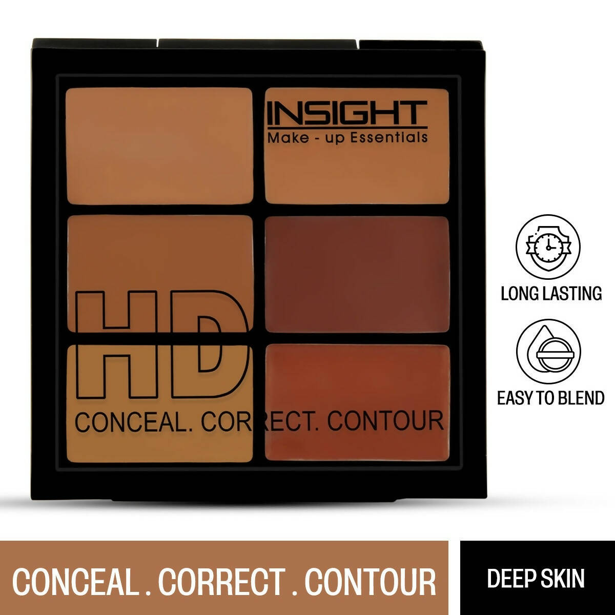 Insight Cosmetics HD Conceal Correct Contour - Deep Skin - Distacart