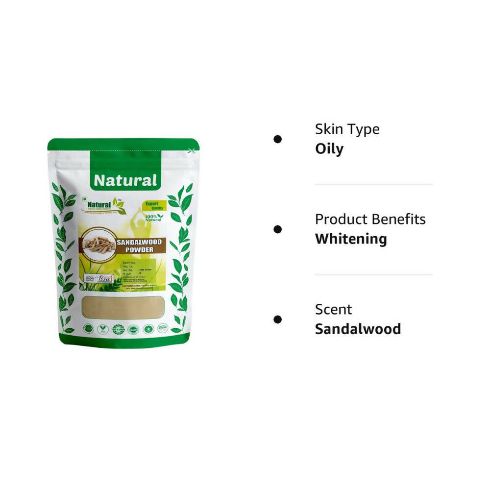 Natural Health and Herbal Products Sandalwood Powder - Distacart