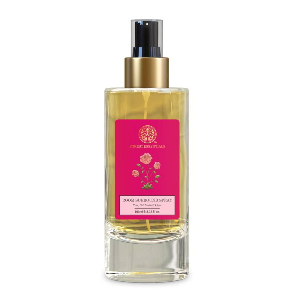 Forest Essentials Room Surround Spray Rose, Patchouli & Clove - Distacart