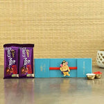 Thumbnail for Bal Ganesha Rakhi & Milk Fruit N Nut Chocolates - Distacart