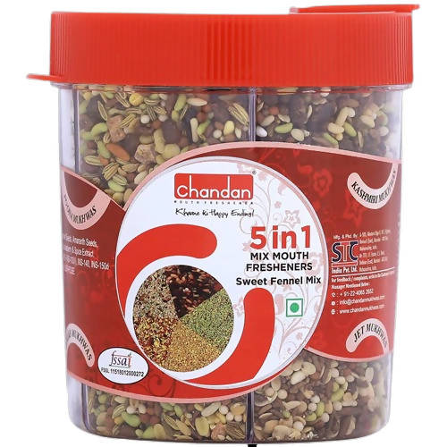 Chandan 5 in 1 Mix Mouth Freshener Pack - Distacart
