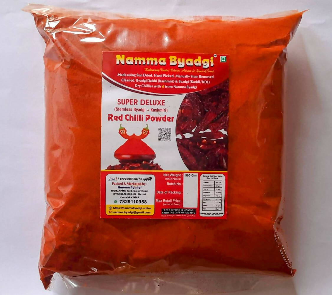 Namma Byadgi's Organic Mirchi Masala Kit- (Marchi, Spices, Powders) - Distacart