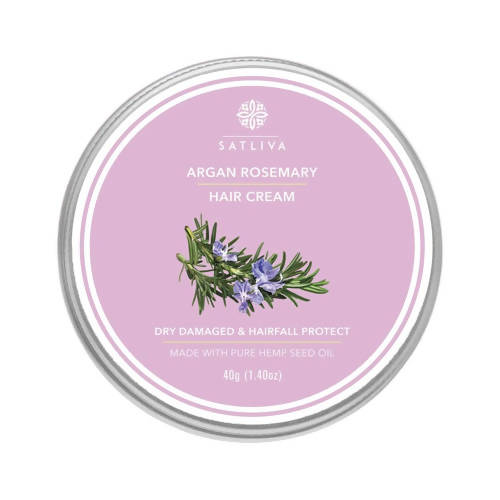 Satliva Argan Rosemary Hair Cream - Distacart