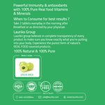 Thumbnail for Laurik Plant Based Vitamin C With Zinc Supplements Tablets For Men & Women | Maintain Energy Levels & Boost Immunity - Distacart