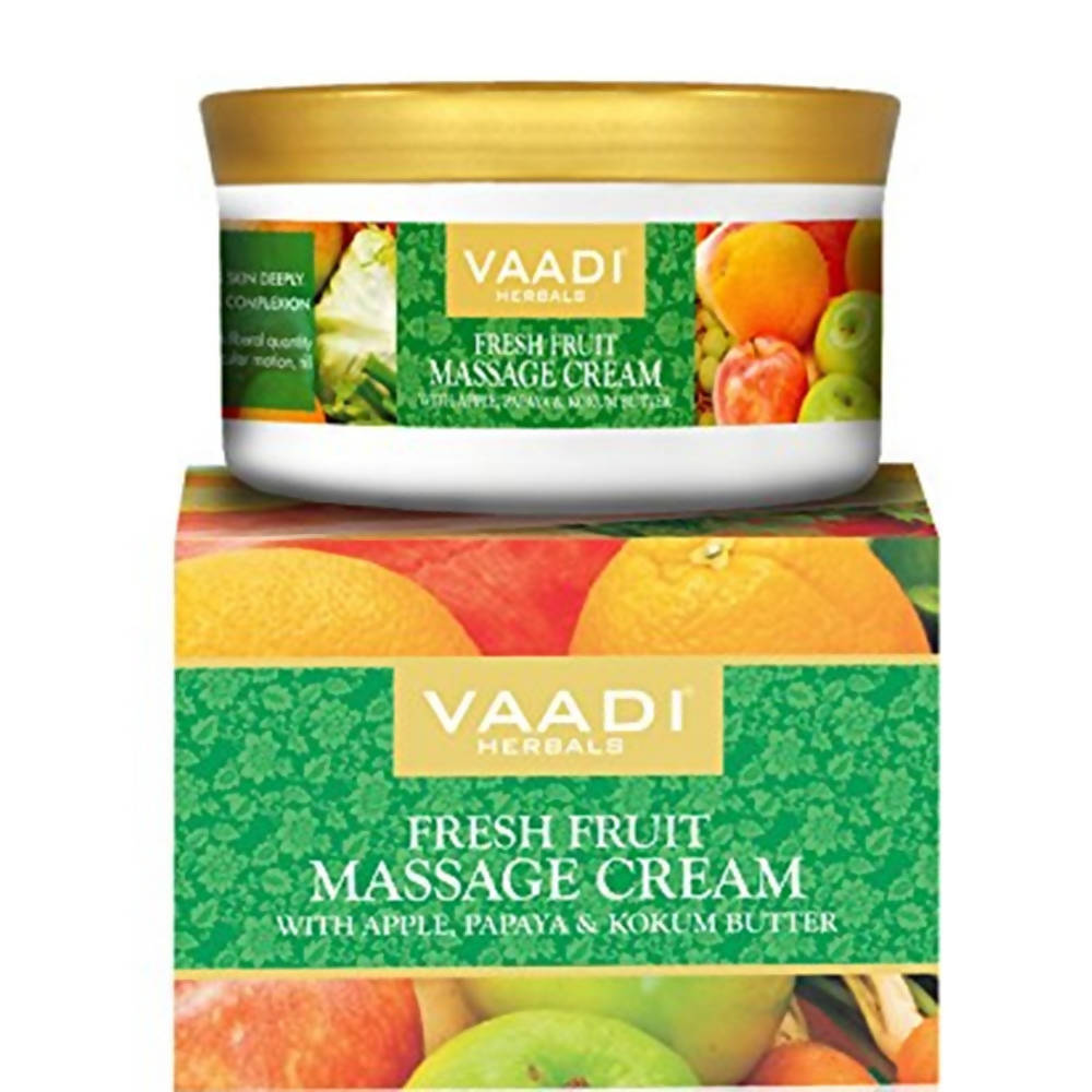 Vaadi Herbals Fresh Fruit Massage Cream - Distacart