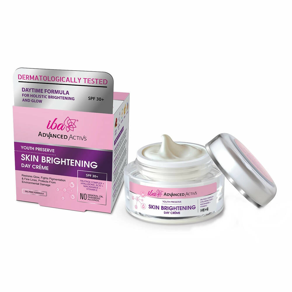 Iba Advanced Activs Youth Preserve Skin Brightening Day Crème SPF 30+ - Distacart