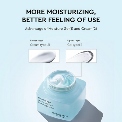 The Face Shop The Therapy Vegan Moisture Blending Cream - Distacart