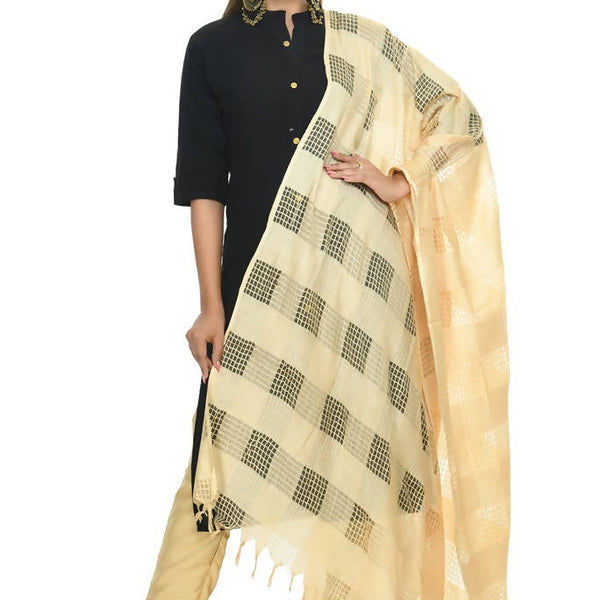 Mominos Fashion Golden Window Dupatta
