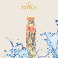 Thumbnail for Tamas Q7 Meena Copper Water Bottle - Distacart