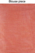 Thumbnail for Mominos Fashion Red Color Bhagalpuri Saree