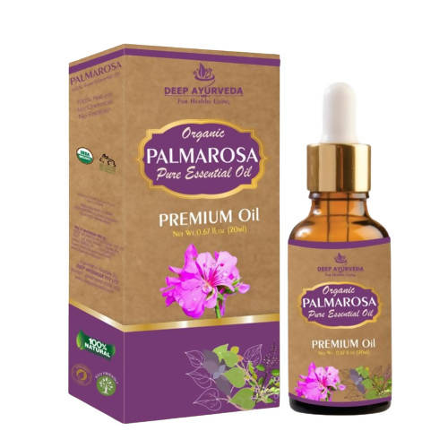 Deep Ayurveda Palmarosa Pure Essential Oil - Distacart