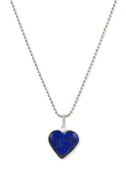 Women's Silver-Toned Blue Silver-Plated Handcrafted Chain - Ruby Raang - Distacart