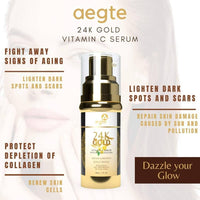 Thumbnail for 24K Gold Vitamin C Serum (With Collagen Booster)