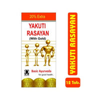 Thumbnail for Basic Ayurveda Yakuti Rasayan 12 Tablets