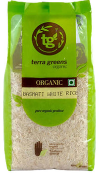 Thumbnail for Terra Greens Organic Basmati White Rice