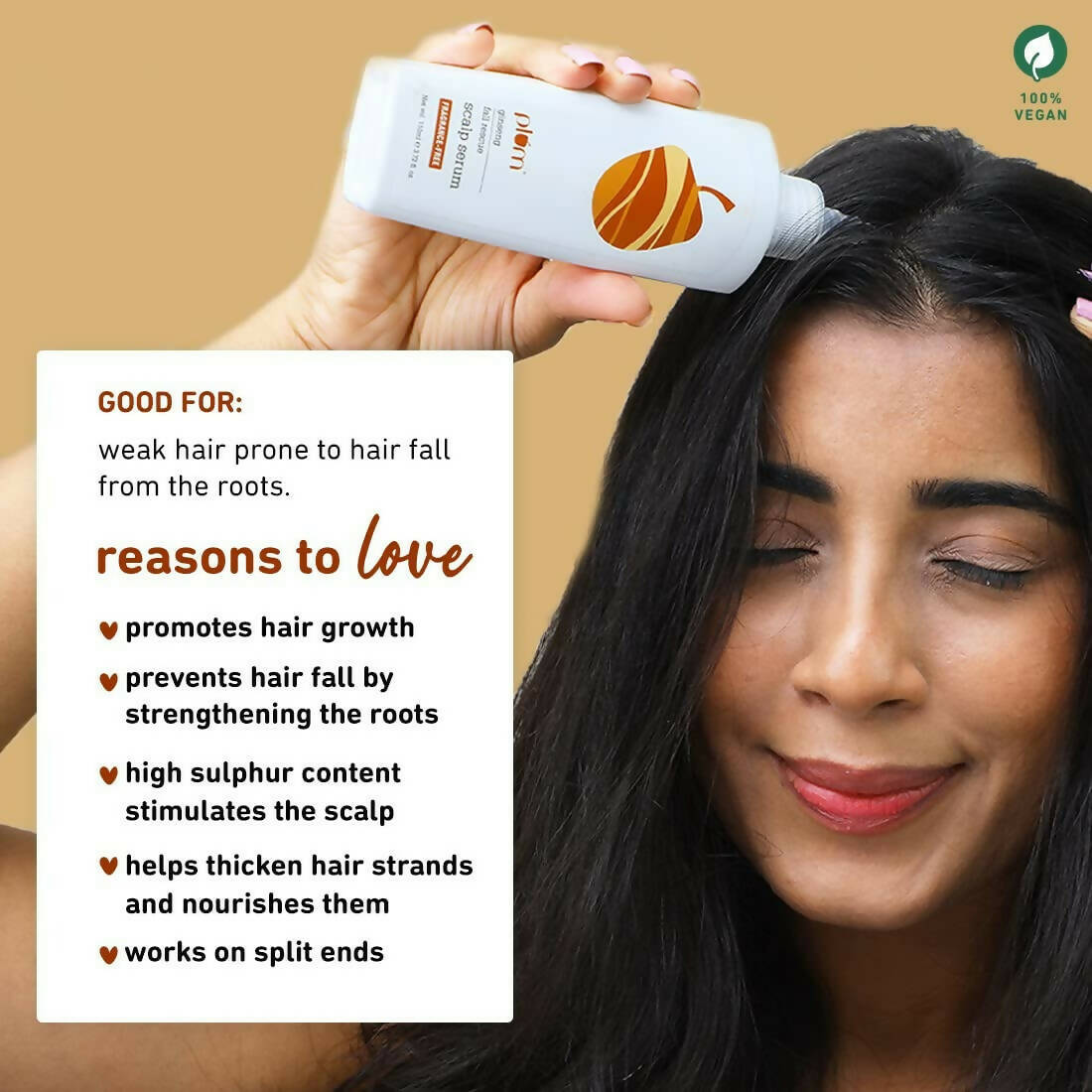 Plum Ginseng Fall Rescue Scalp Serum - Distacart