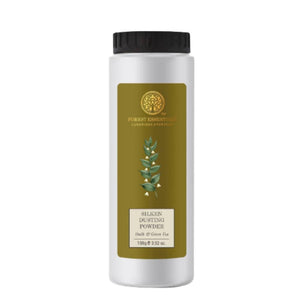Forest Essentials Silken Dusting Powder Oudh & Green Tea - Distacart