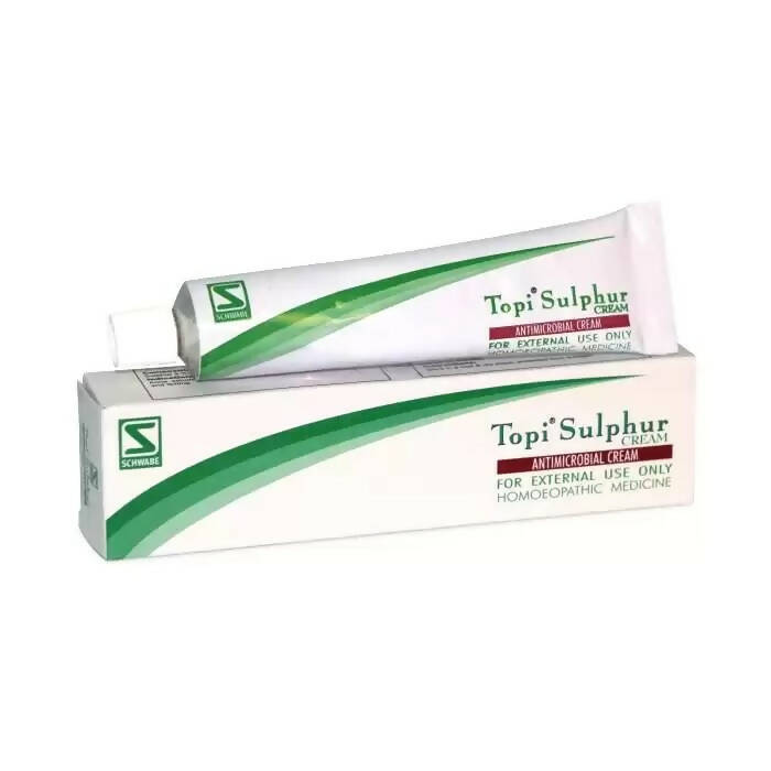 Dr. Willmar Schwabe India Topi Sulphur Cream - Distacart